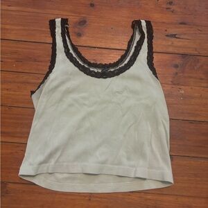 Brandy Melville Green Tank Top